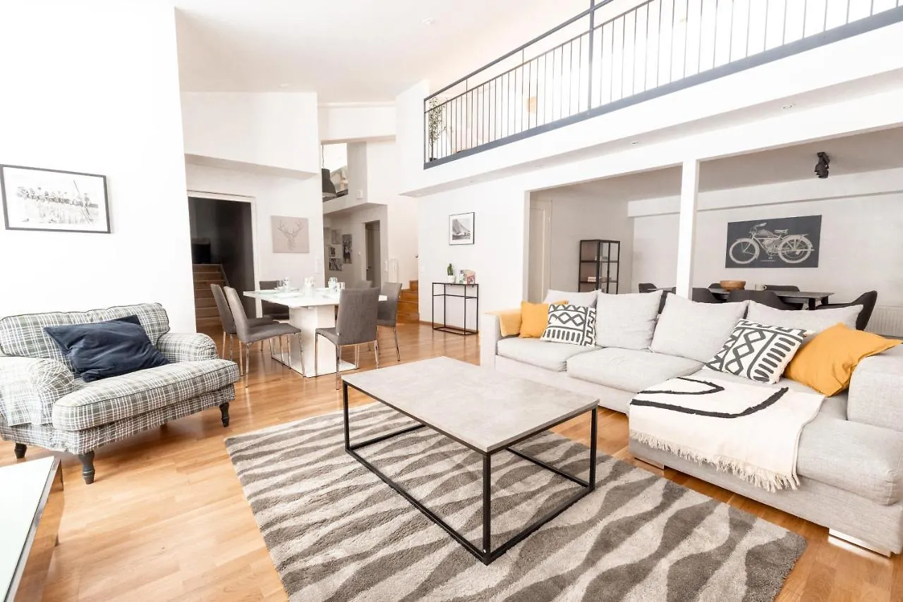 2Ndhomes Unique & Spacious 2-Storey Apartment With Sauna Helsinki