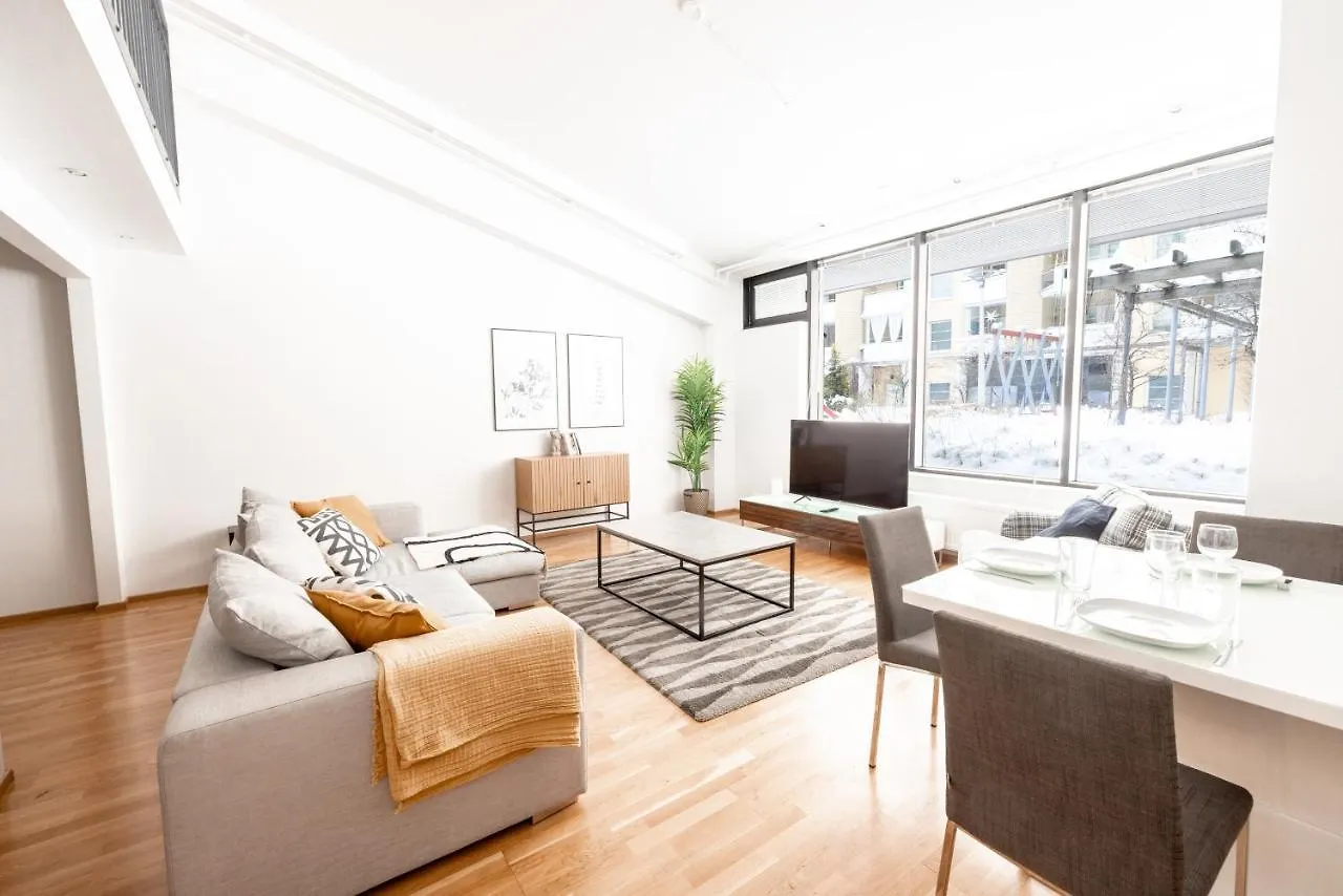 2Ndhomes Unique & Spacious 2-Storey Apartment With Sauna Helsinki